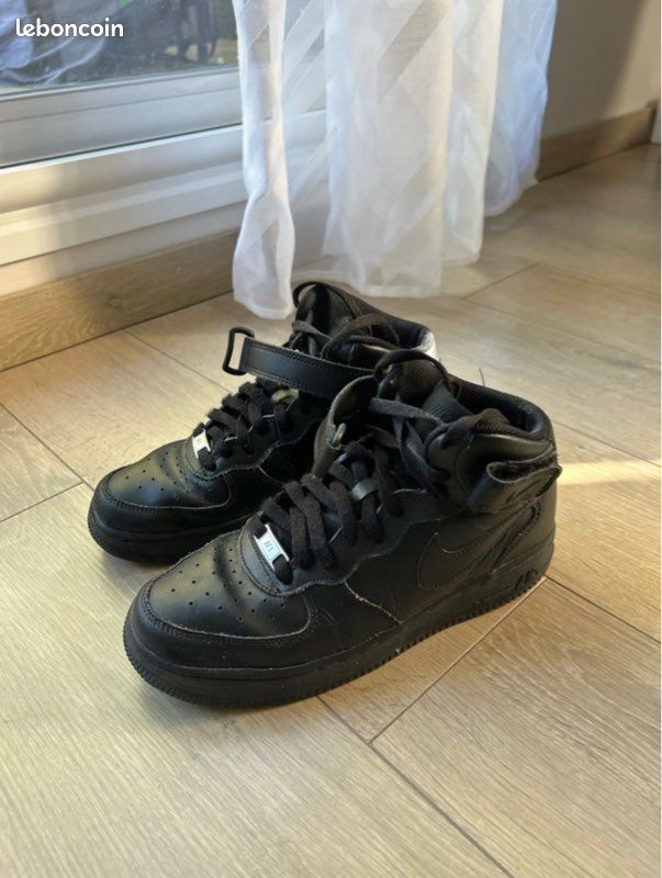 Air force 1 mid noires 39 (image 1)