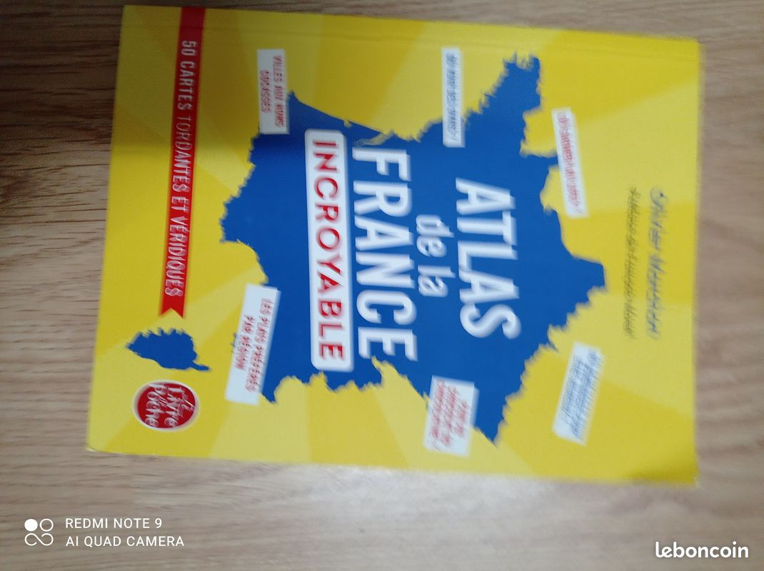 Livre Atlas de la France incroyable (image 1)