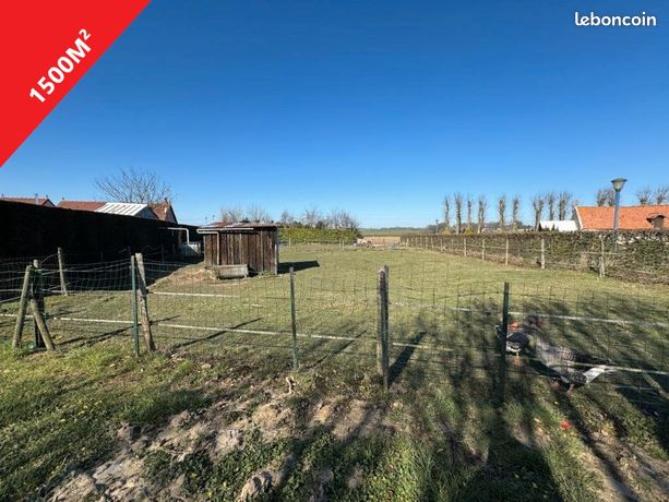 Terrain 1 500 m² Goderville