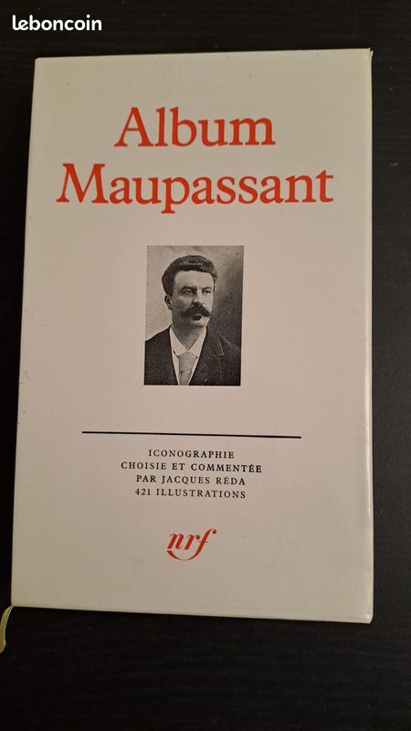 Album MAUPASSANT - Bibliothèque de la Pléiade, 1987 (image 1)