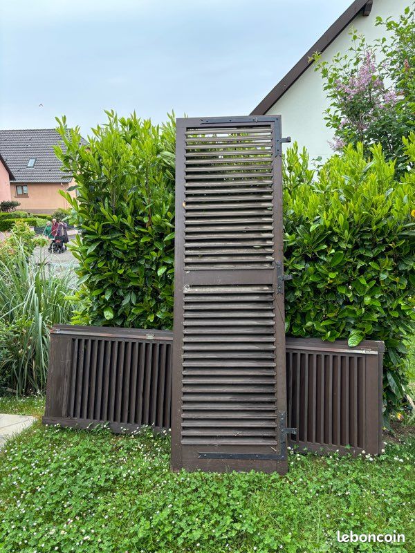 Volet Persienne Bois Pour Porte Fenetre