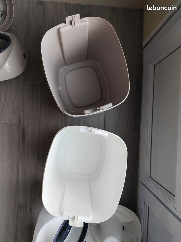 Lot de 2 poubelles à couches tommy tipee sangenic tec + recharge sac (image 5)