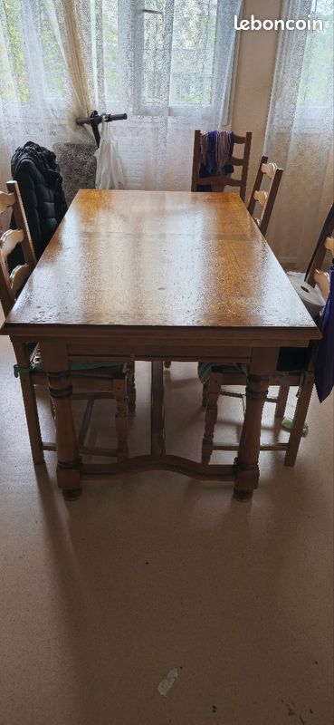 2 armoire + table avec 6 chaise gratuit 120 euro (image 3)