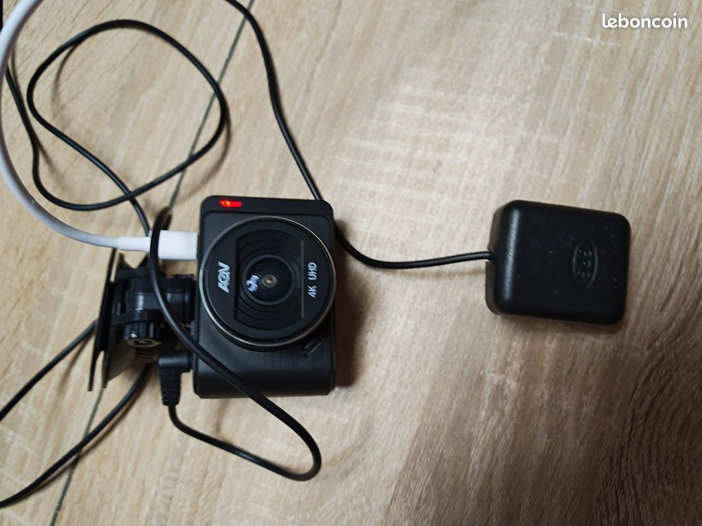 Caméra De Voiture 4K GPS, AQV Dashcam Voiture Avant Arriere, Surveillance De Stationnement, 3