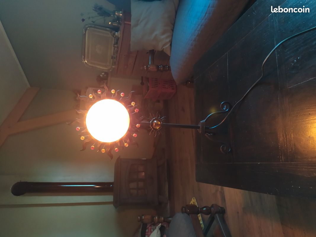 Lampe soleil vintage (image 1)