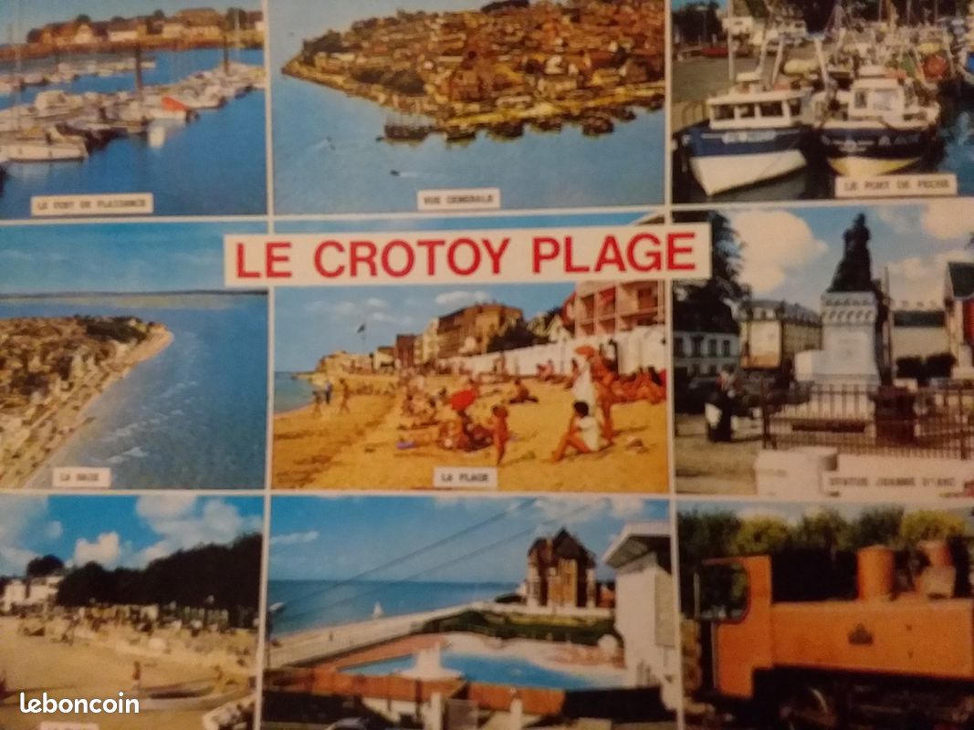 Carte Postale Ancienne CPA 80 – Le Crotoy – Bateaux De Pêche (cliché Rare)