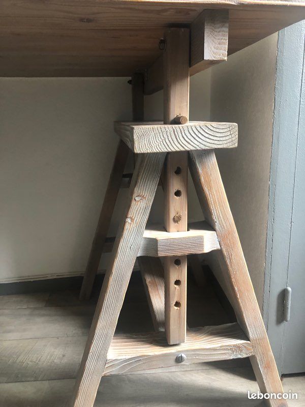 Bureau bois grisé AMPM (image 5)