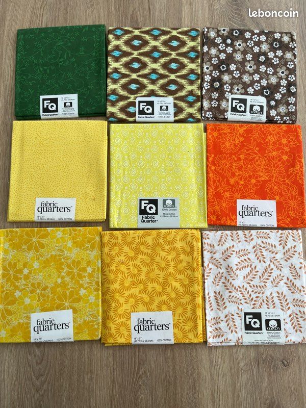 Fat quarters tissu (image 1)