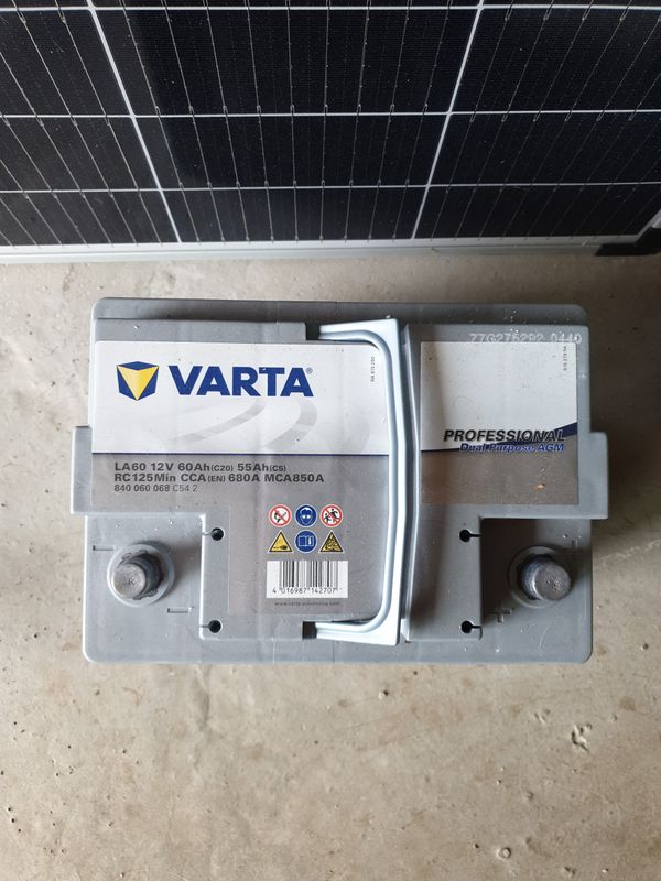 Batterie décharge lente VARTA - Équipement caravaning