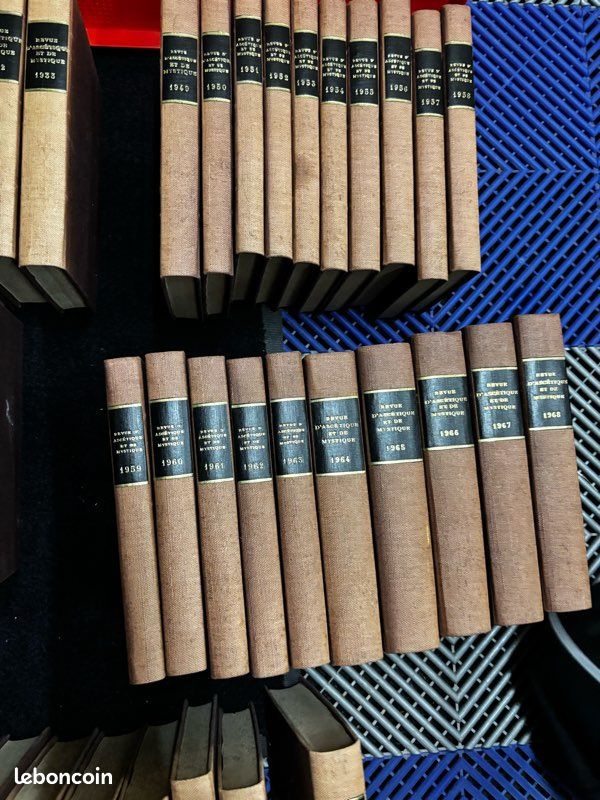 Revue d’ascétique et de mystique (50 tomes) (image 5)