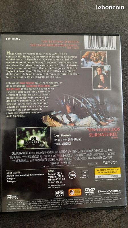 DVD Hantise (image 2)