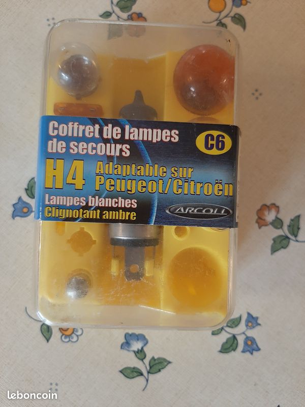 Ampoule coffret de secours H4