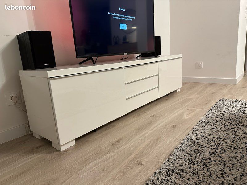 Meuble TV IKEA - Besta Burs (Très bon état) (image 4)