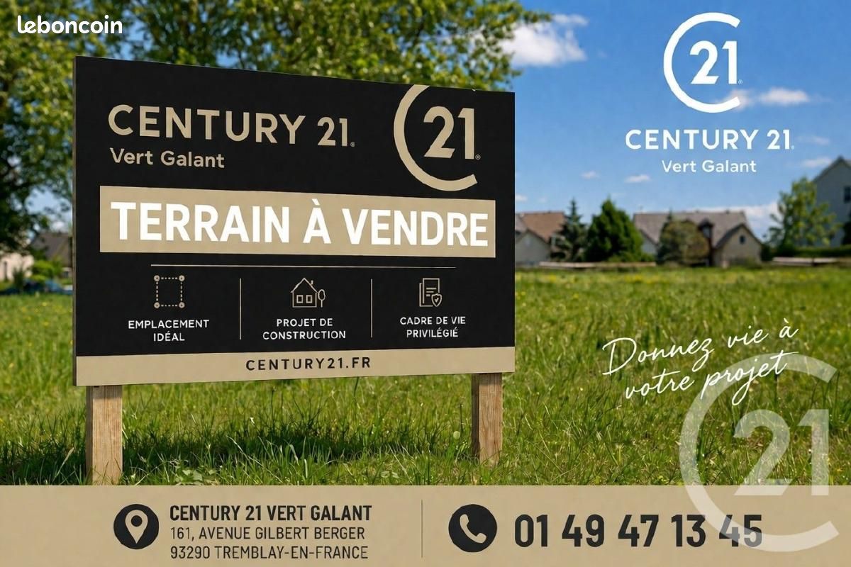 Terrain 403 m² · à Tremblay-en-France · 200 000 €
