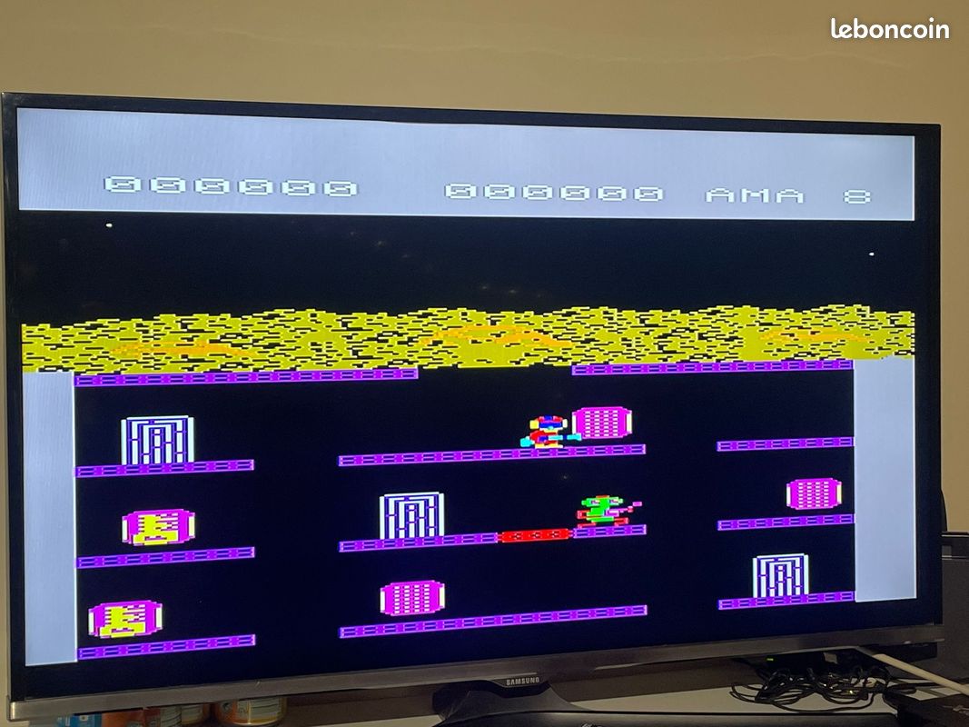 Astro Wars Sur Yeno Super Cassette Vision – Jeu Vidéo Cartouche En Boîte, Bon État