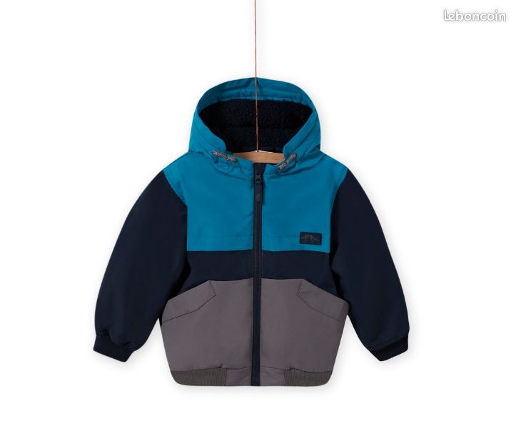 DPAM: Blouson à capuche tricolore (image 7)
