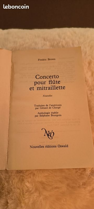 Livre policier vintage – Fredric Brown – Édition NéO (1985) (image 3)