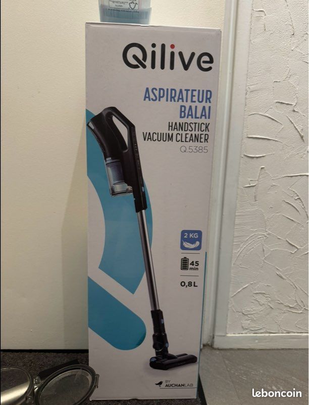 Aspirateur balai sans fil Qilive Auchan Électroménager