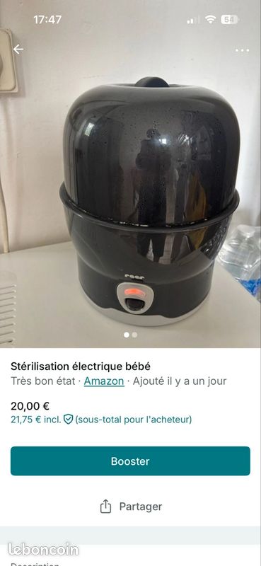 Stérilisateur bébé (image 2)