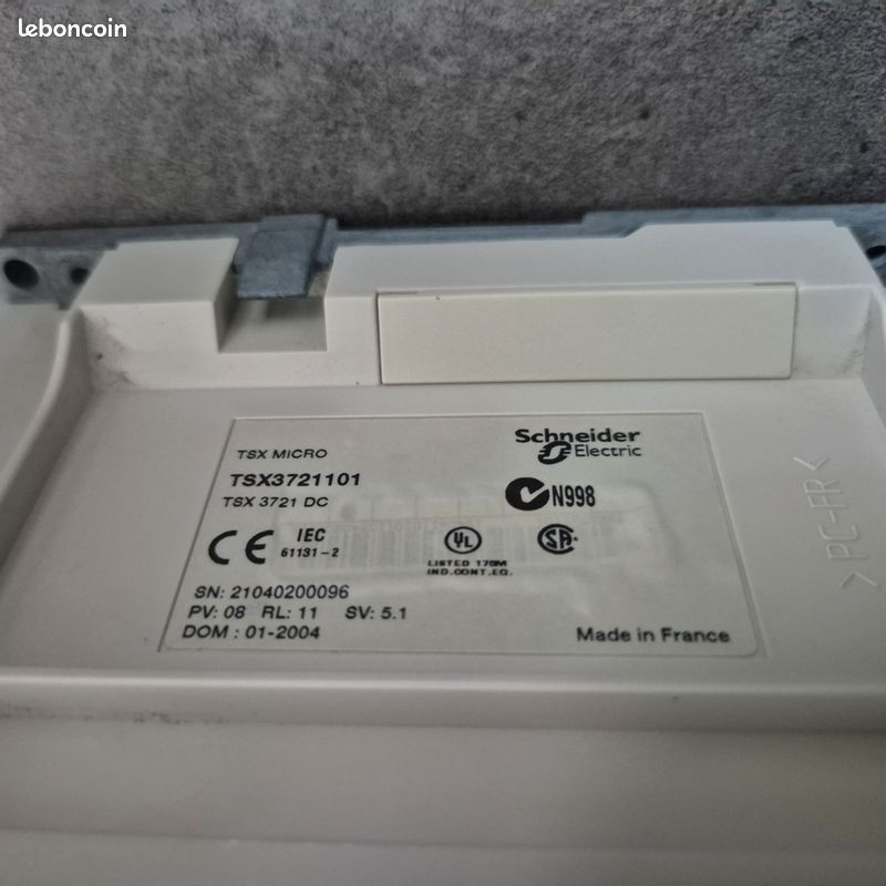 Automate TSX Micro - Modèle TSX 3721101 - Télémécanique - Occasion Fonctionnel