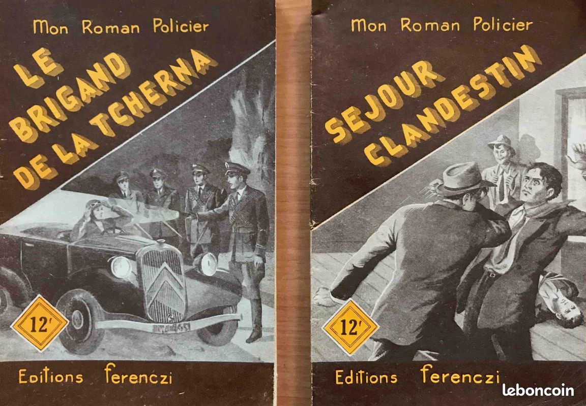 📚 Mon Roman Policier (mini récits) N°154 au N°174 (Ferenczi 1951) (image 7)
