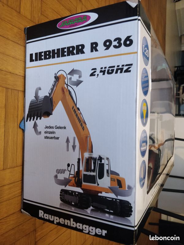Pelleteuse Liebherr R936 1:20 2,4GHz (image 4)