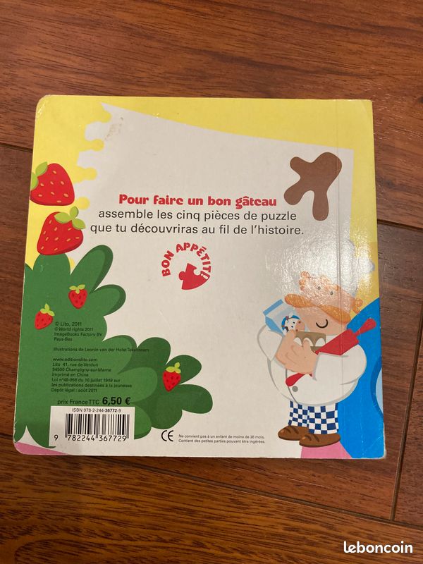Livre Puzzle Bon Appétit (image 6)