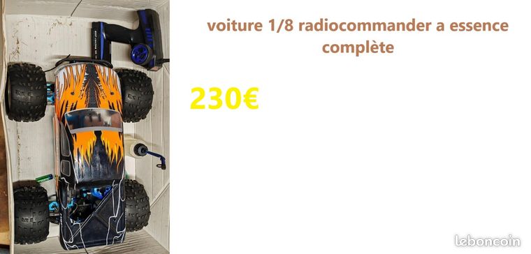 Voiture essence radiocommandé Jeux Jouets