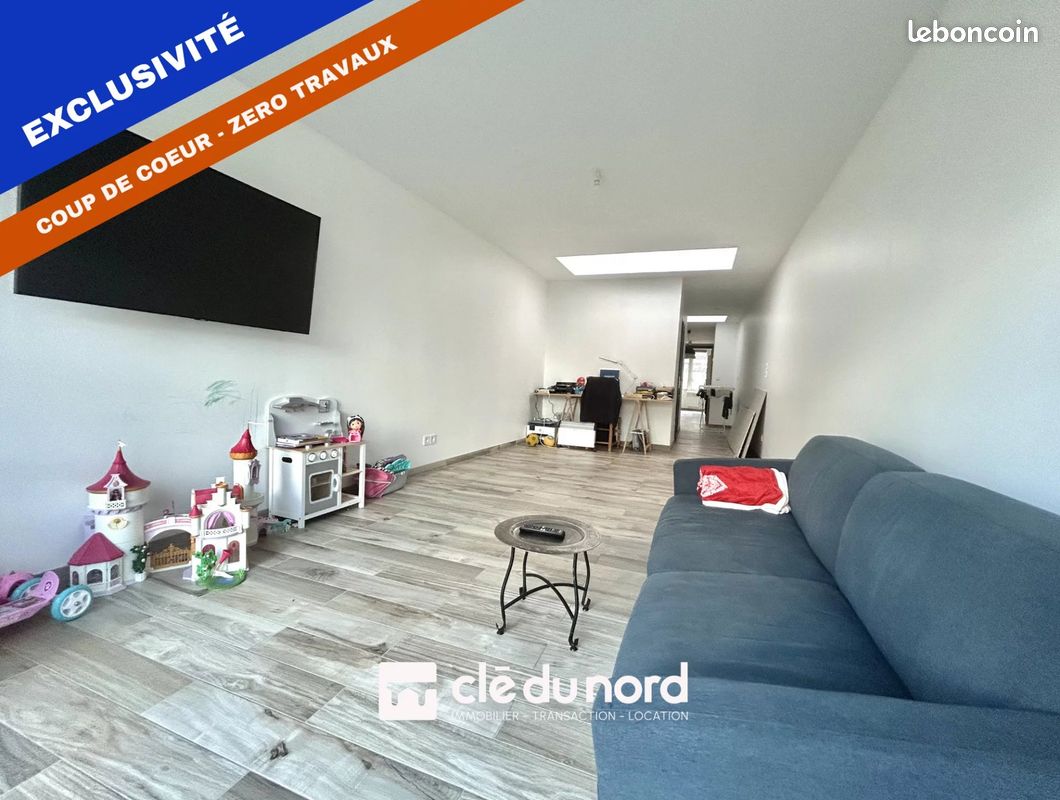 Maison 5 pièces 100 m² · à Faches-Thumesnil · 100 m² · 216 000 €