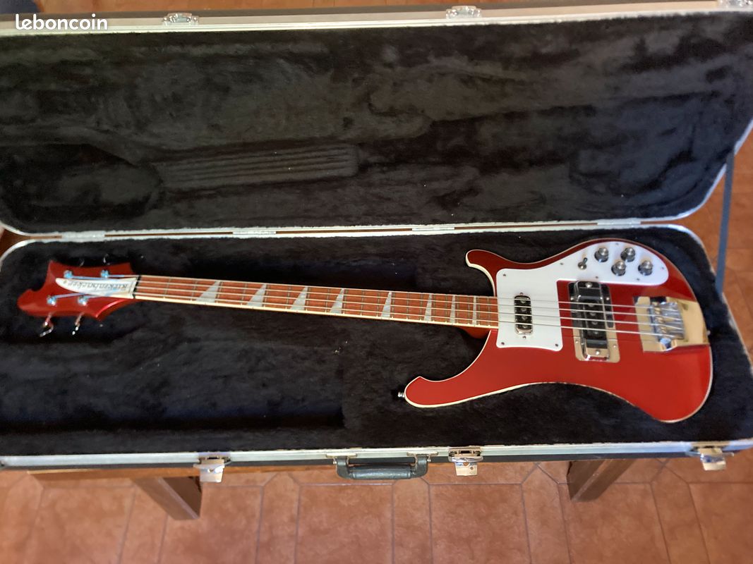 BASSE RICKENBACKER 4003 Ruby Red (image 1)