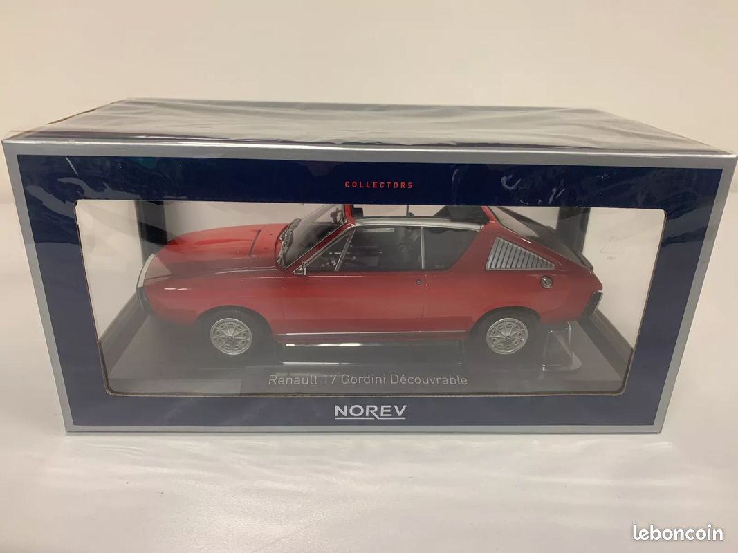 Norev Renault Gordini R17 1/43 Avec Boîte Et Miroir - Miniature Collector