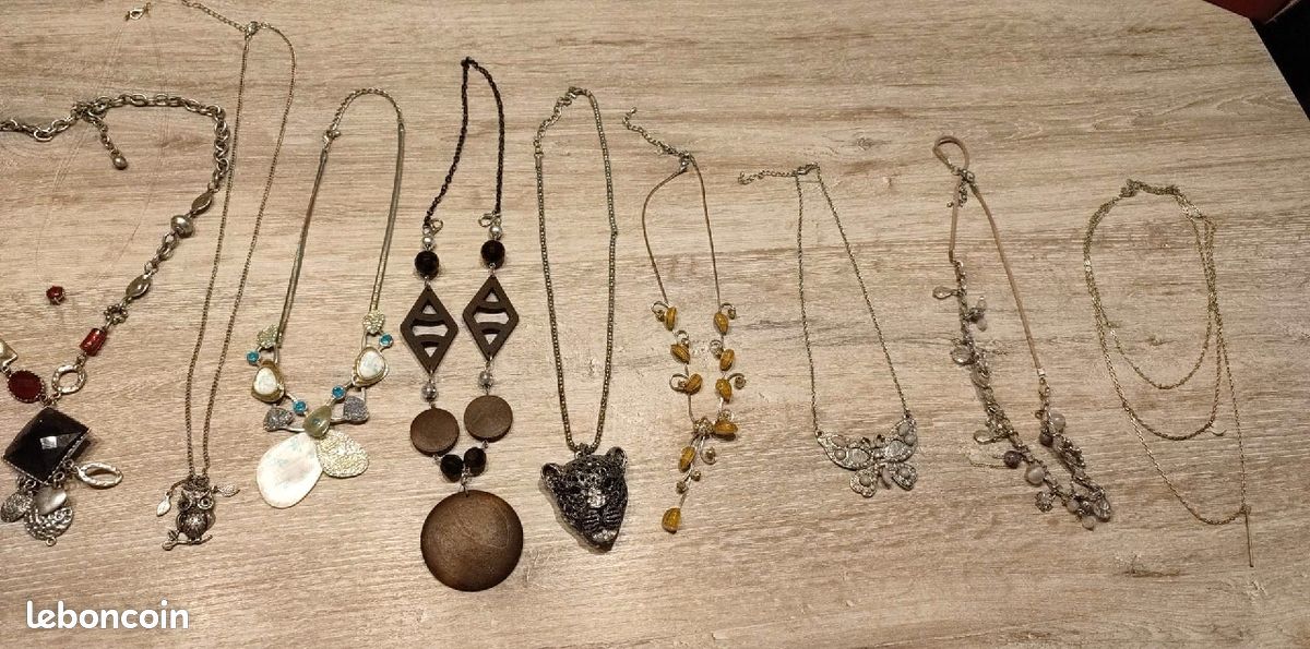 Lot de colliers fantaisie (image 2)