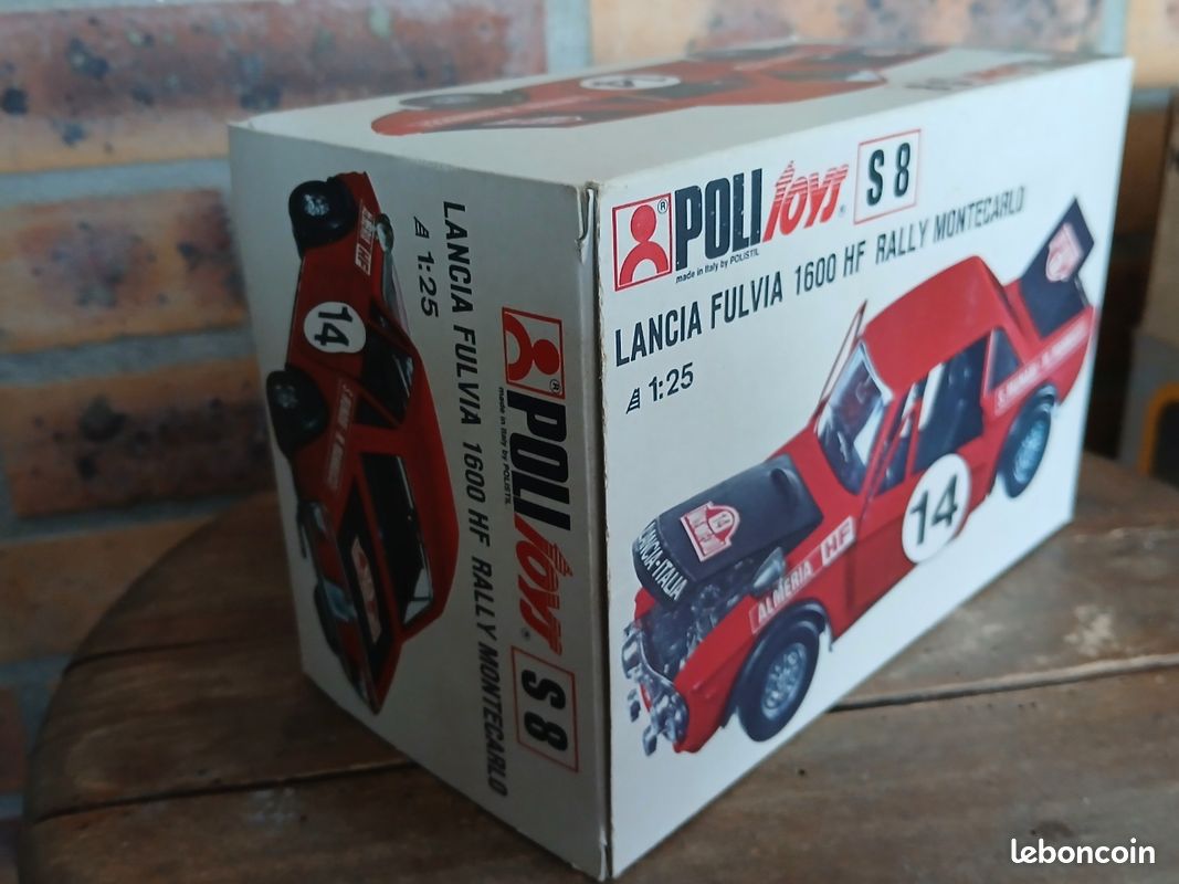 Politoys Polistil Lancia Fulvia HF Rally Montecarlo 1:25 (Gebraucht) in Bigorio für CHF 39.5