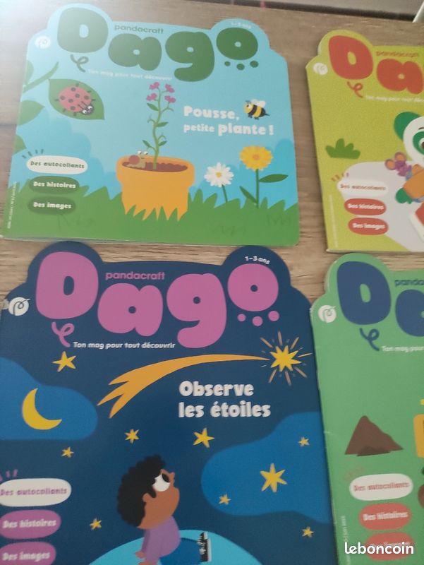 Lot de 12 livres pandacraft 1 a 3 ans (image 2)