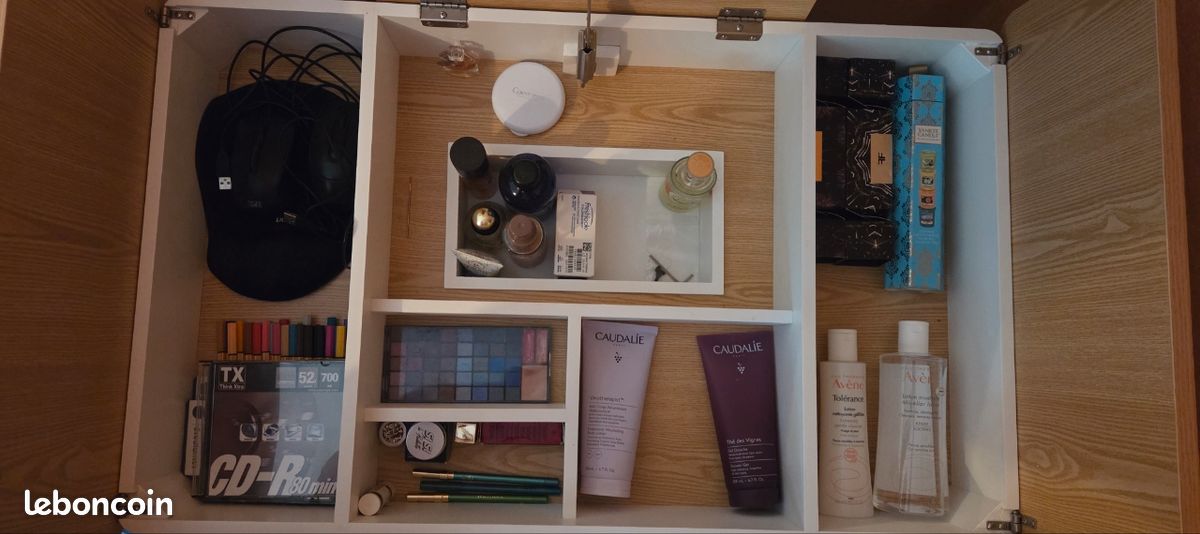 Charmante Coiffeuse / Bureau + Tabouret (image 6)