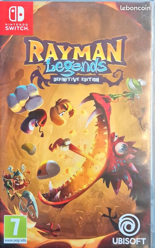 Jeu Rayman Legends switch (image 1)
