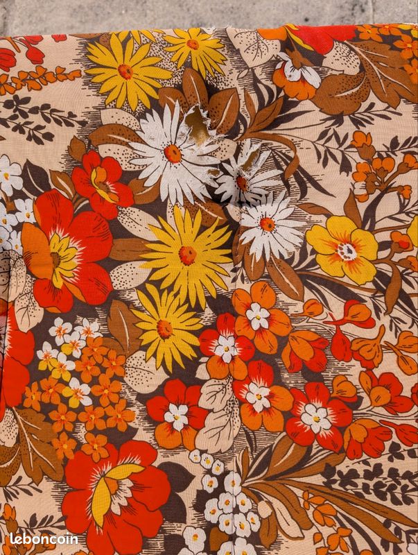 Nombreux éléments vintage et coloré des années 70 camping déco rétro - Décoration