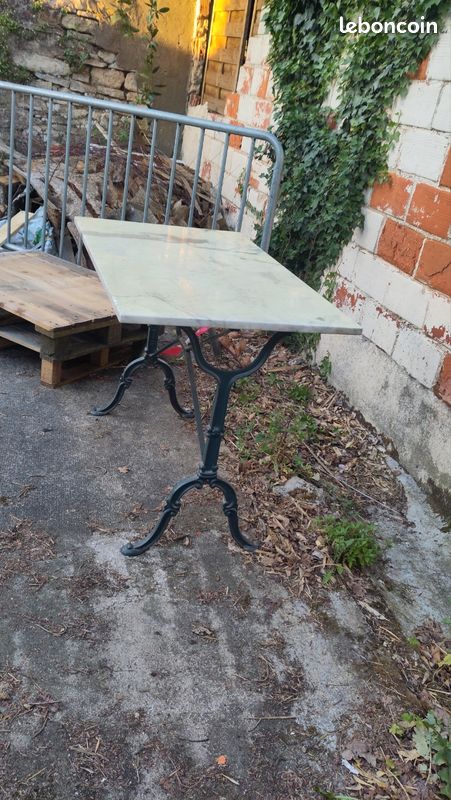 Table fonte godin - bon état mais voir les photos (image 4)