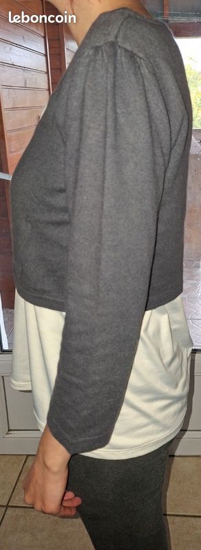 Boléro LMV (La Mode Est À Vous) - Modèle SHADOW Gris Foncé - Taille 36/38 - Neuf Sans étiquettes