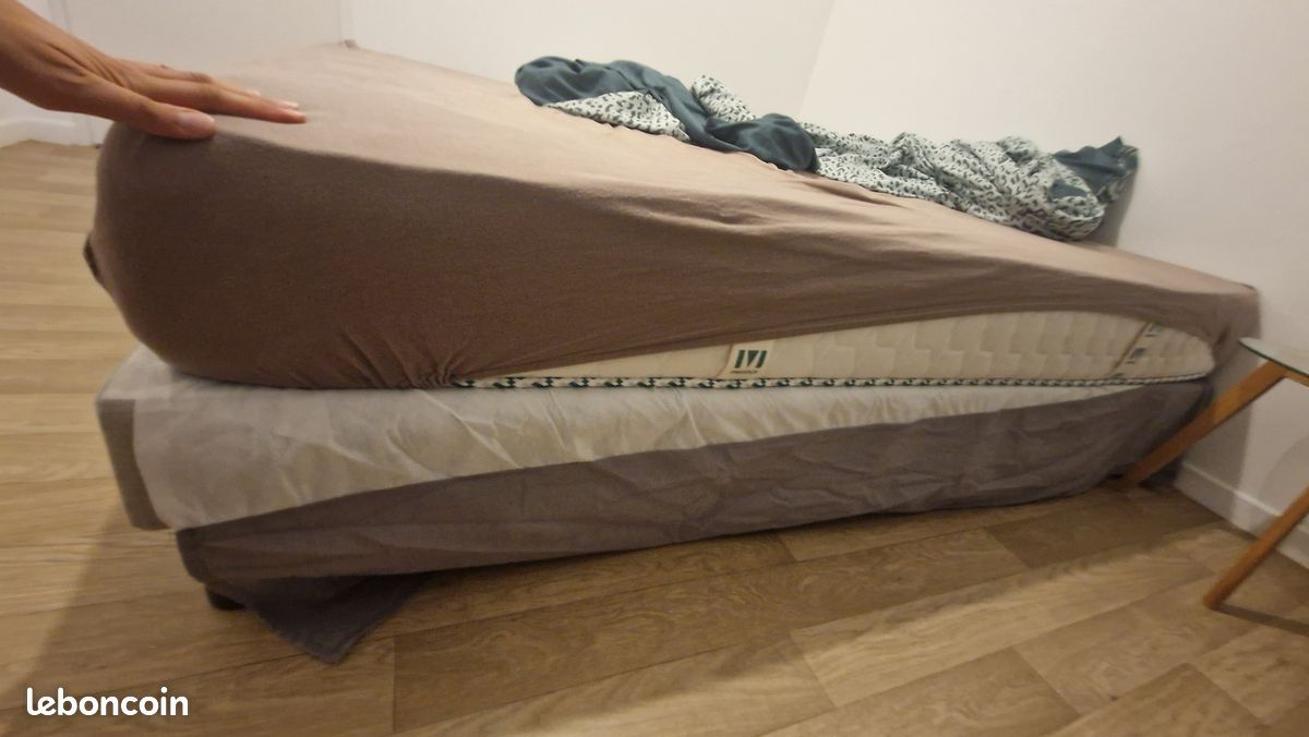 Lit matelas et sommier (image 3)
