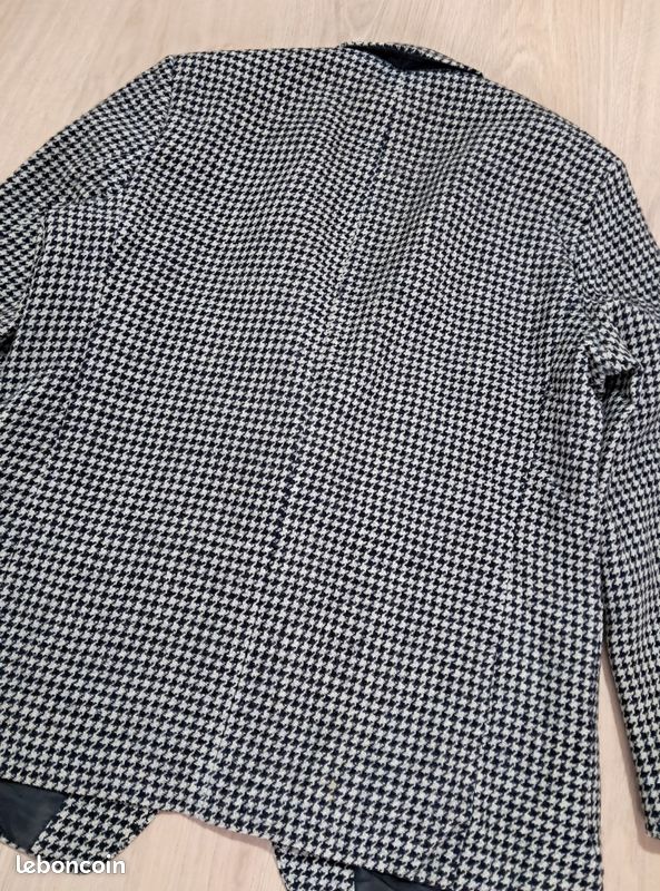 Veste Harris vintage en tweed Blazer en tweed de laine