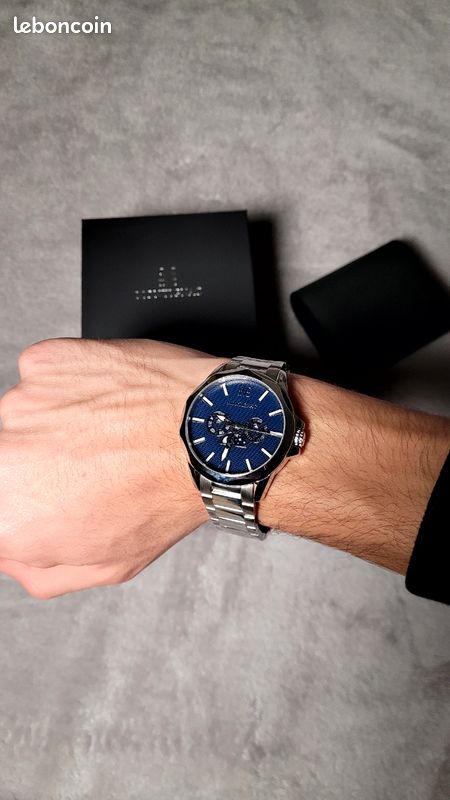MONTRE LIP doré argenté brun femme homme - NEUVE
