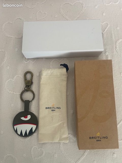 Neuf porte clé en cuir Breitling (image 1)