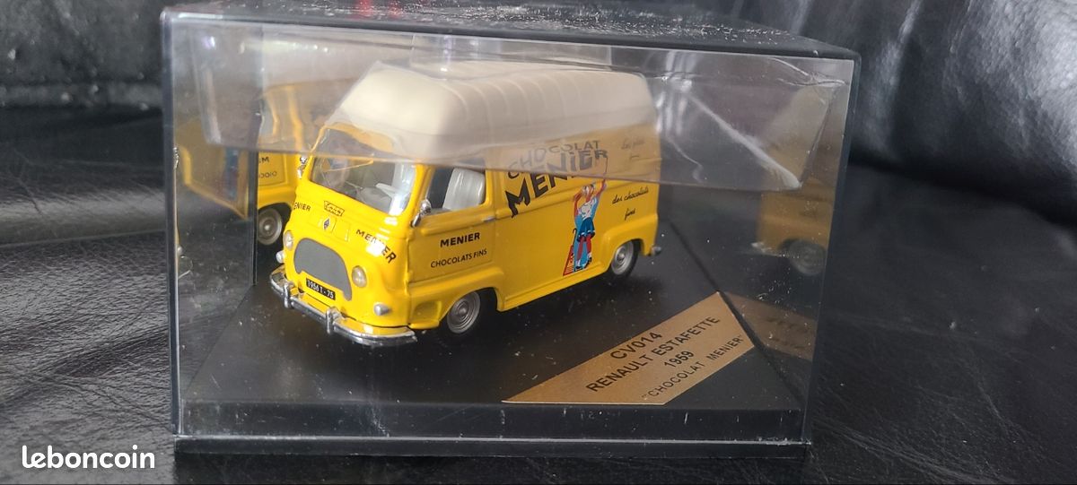 Miniature Renault Estafette 1/43 - Assistance Michelin Rallye WRC Groupe B 1959