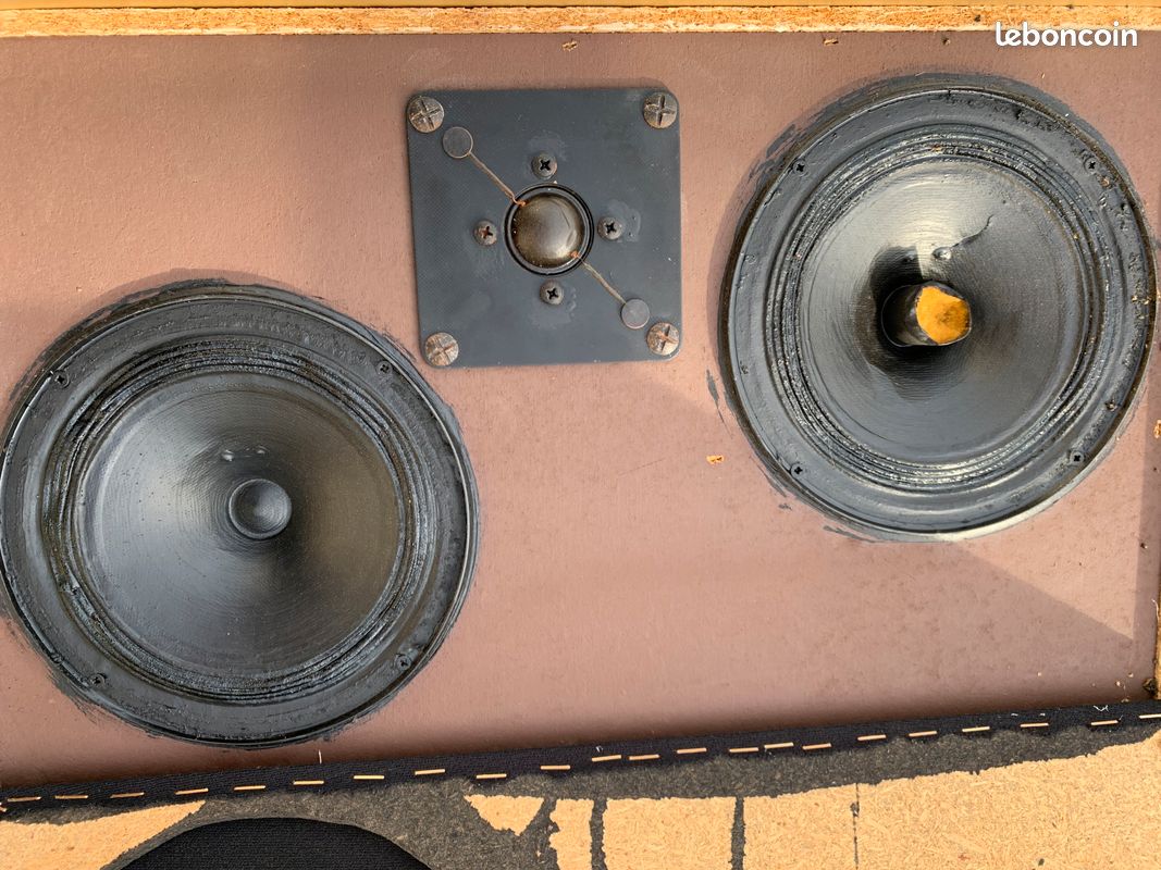 Paire d'enceinte baffle haut-parleur hifi vintage JMR Jean Marie Reynaud Saltarelle Série 2 (image 12)