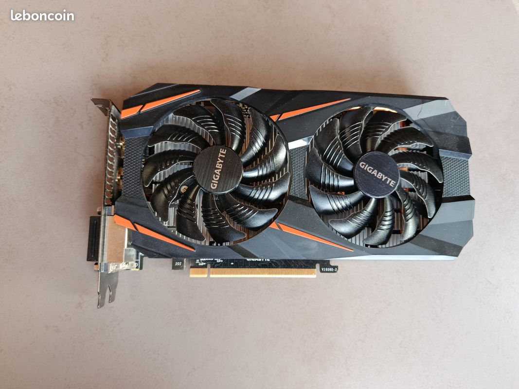 Gigabyte NVidia GeForce GTX 1060 WINDFORCE OC 3G - Accessoires informatique