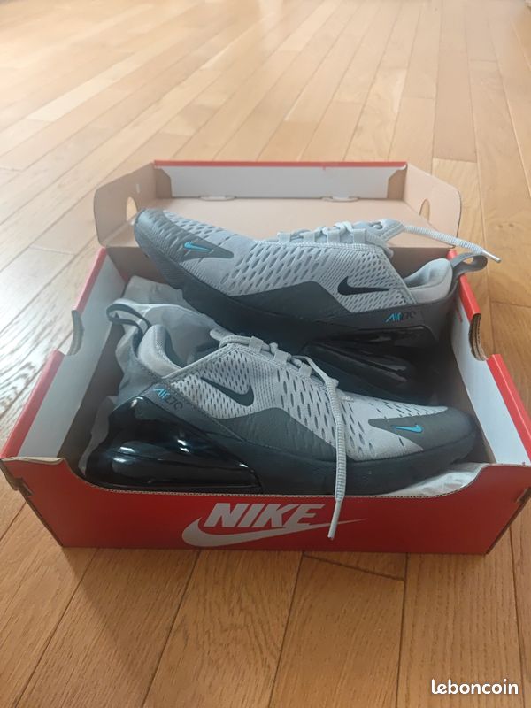 Typing Tutor Air Max 270 Cool Grey And Blue Fury Nike Air Max 270 Chaussures