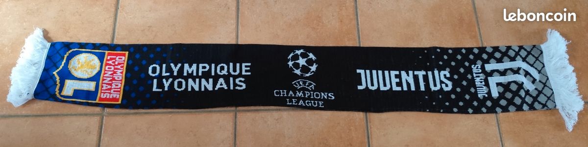 Écharpe De Supporter Au Choix - OL Lyon, Milan, Bologna, Juventus, Roma...