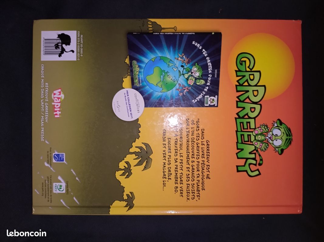 Livre BD Grrreeny 1 Vert un jour, Vert toujours de Midam Edition Mad Fabrik (image 7)