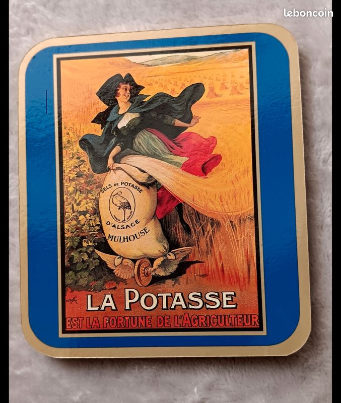 Lot De 12 Sous-verres + 2 Sous-plats Nassos Paradissi - Vintage Floral - Céramique
